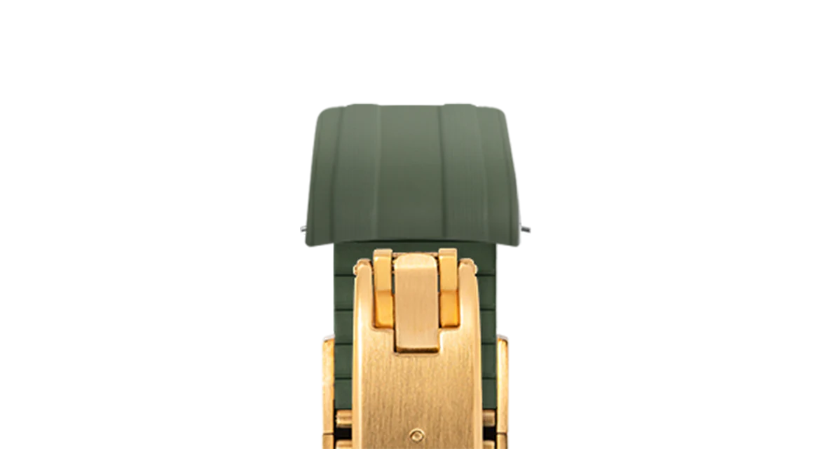 Overstock: Olive Green CTS Rubber Strap for Omega Speedmaster - Image 10