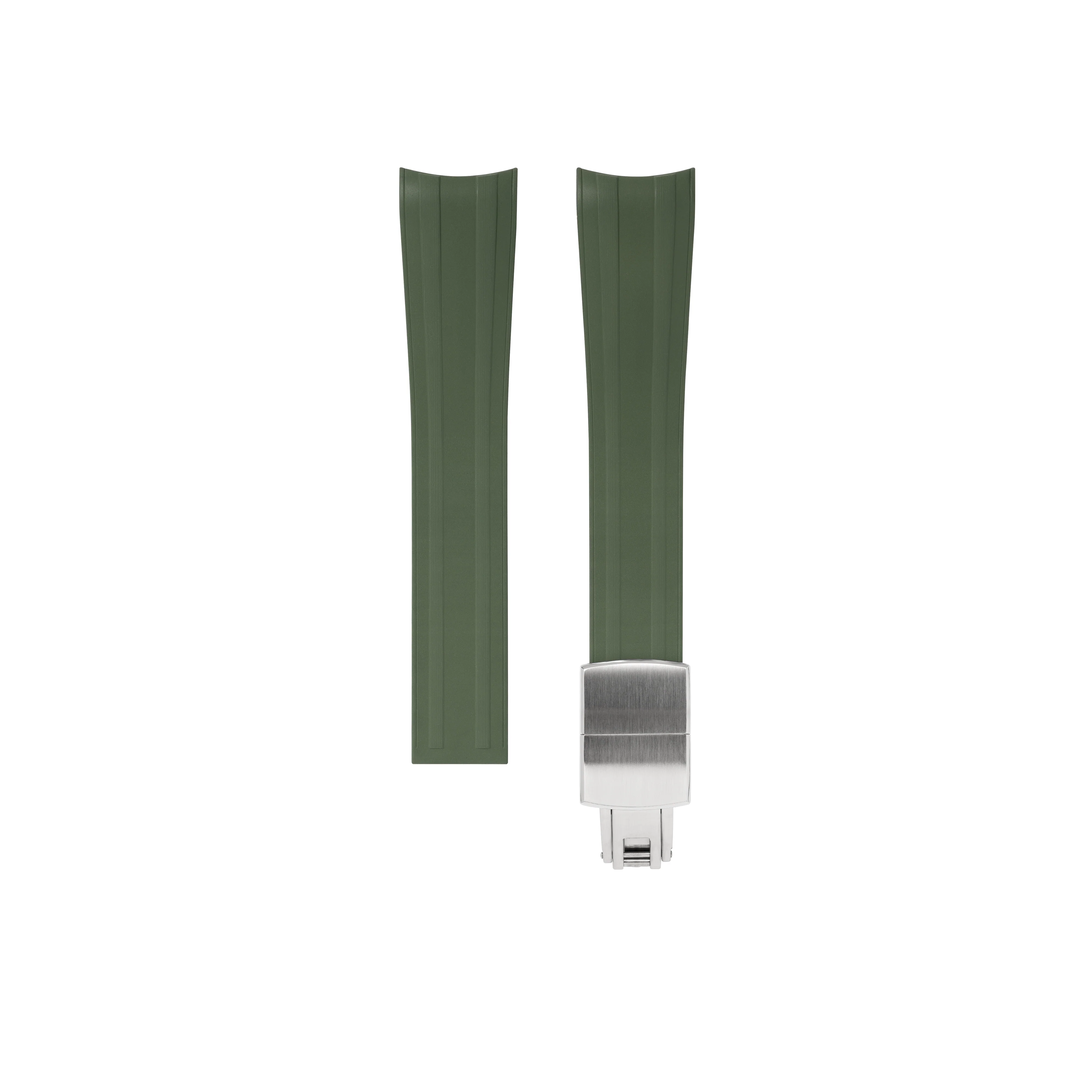 Olive Green CTS Rubber Strap for Tudor BB Pro - Image 5