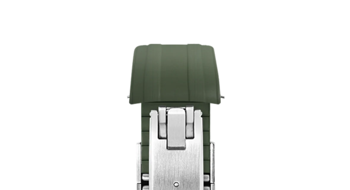 Olive Green CTS Rubber Strap for Tudor BB Pro - Image 6