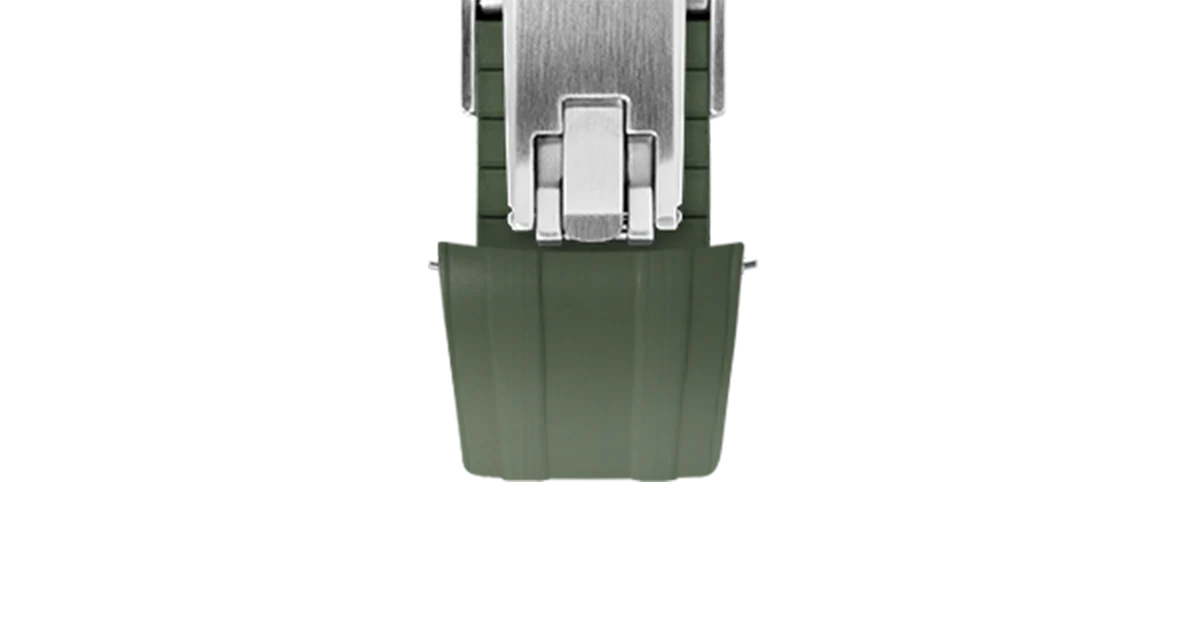 Olive Green CTS Rubber Strap for Tudor BB Pro - Image 7