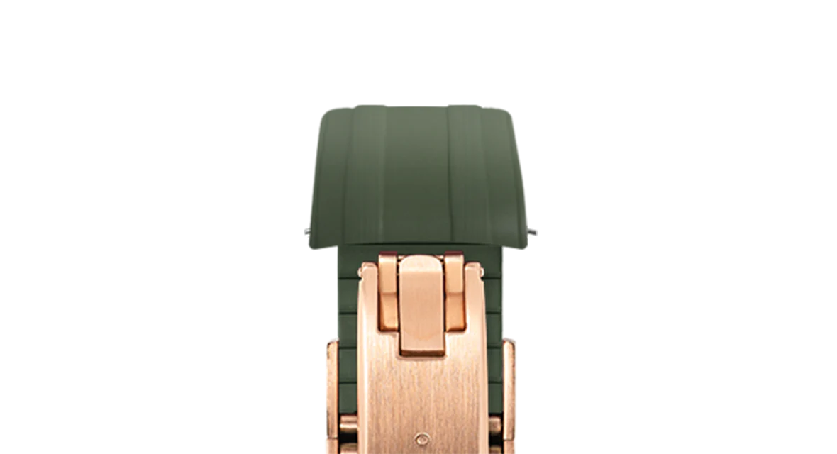 Olive Green CTS Rubber Strap for Tudor BB Pro - Image 8