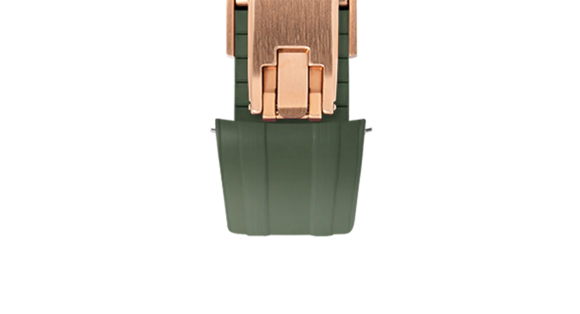 Olive Green CTS Rubber Strap for Tudor BB Pro - Image 9