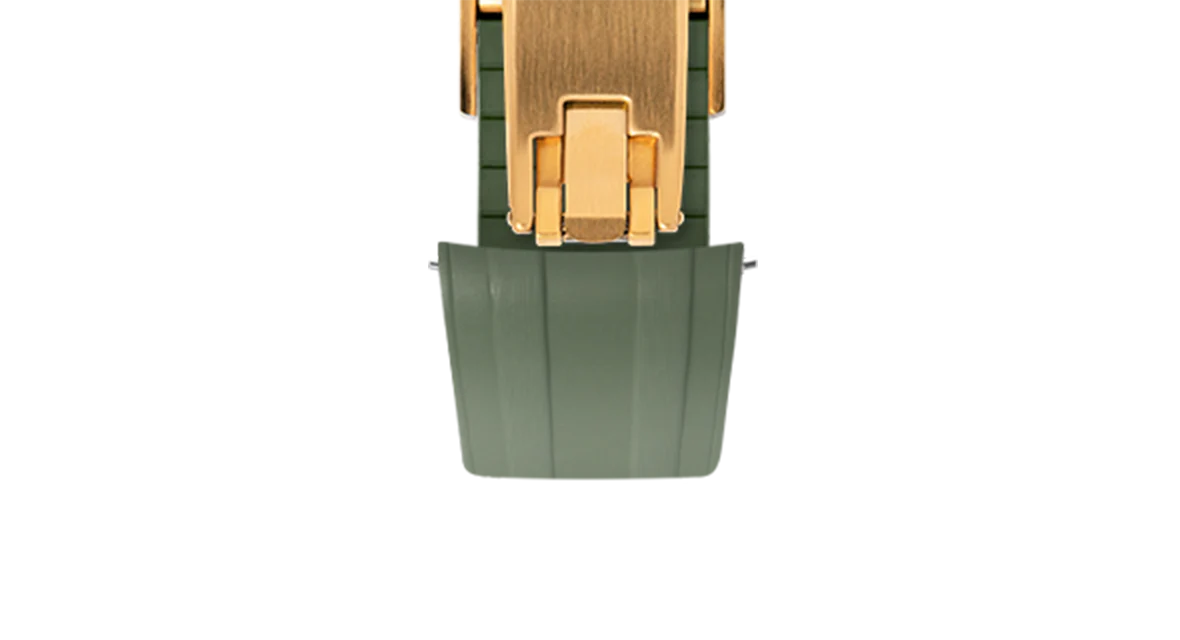 Olive Green CTS Rubber Strap for Tudor BB54 - Image 11