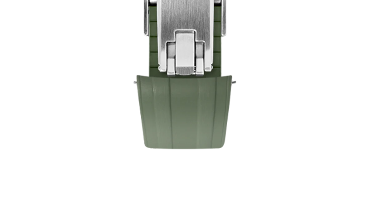 Olive Green CTS Rubber Strap for Tudor BB54 - Image 7