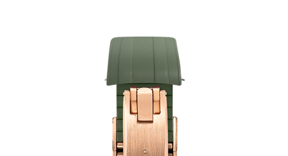 Olive Green CTS Rubber Strap for Tudor BB54 - Image 8