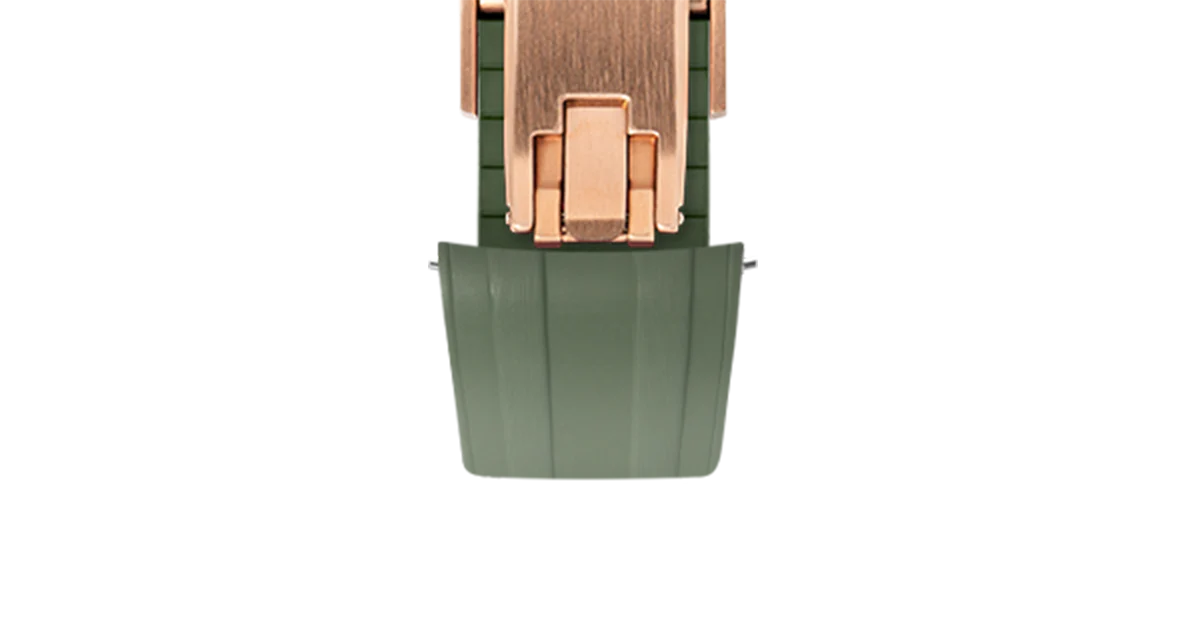 Olive Green CTS Rubber Strap for Tudor BB54 - Image 9