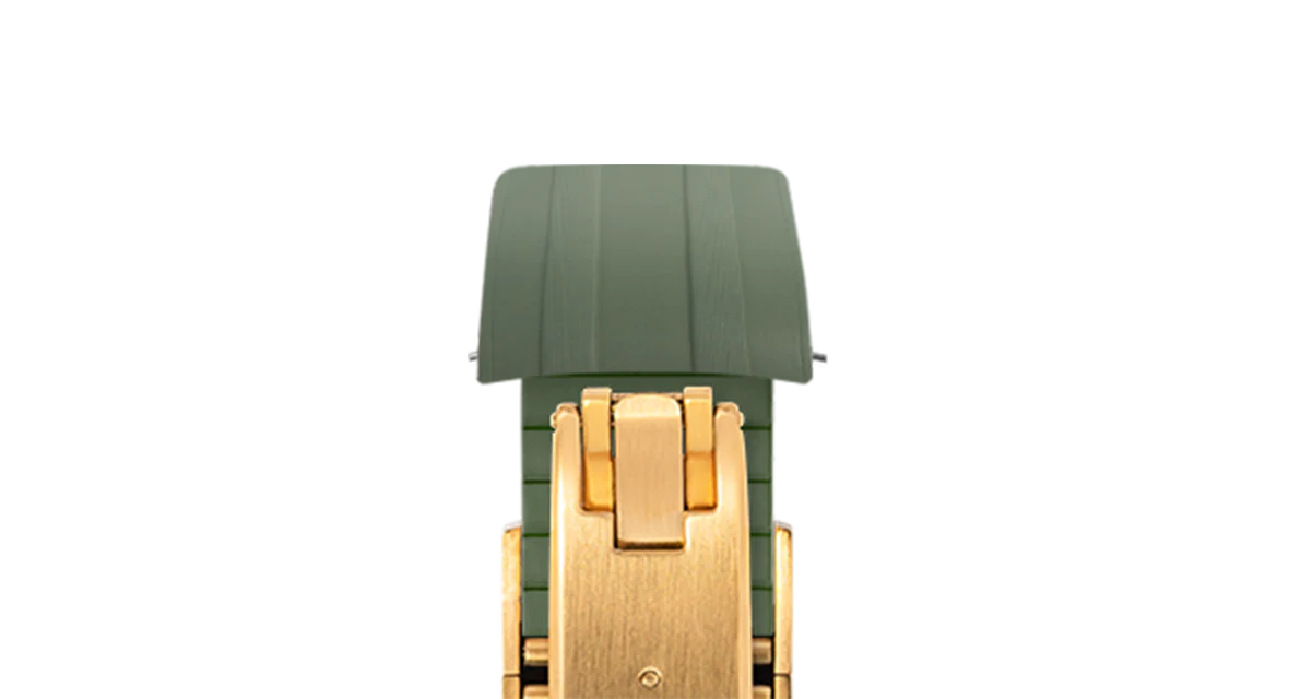 Olive Green CTS Rubber Strap for Tudor Pelagos 39 - Image 10