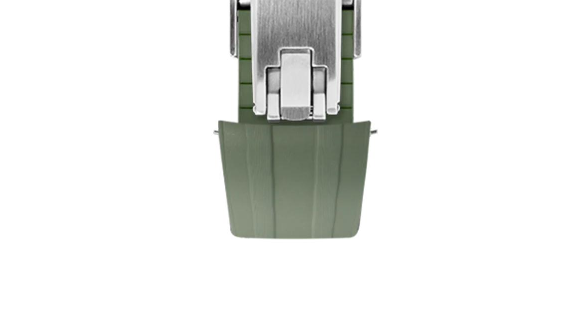 Olive Green CTS Rubber Strap for Tudor Pelagos 39 - Image 7