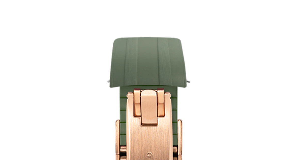 Olive Green CTS Rubber Strap for Tudor Pelagos 39 - Image 8