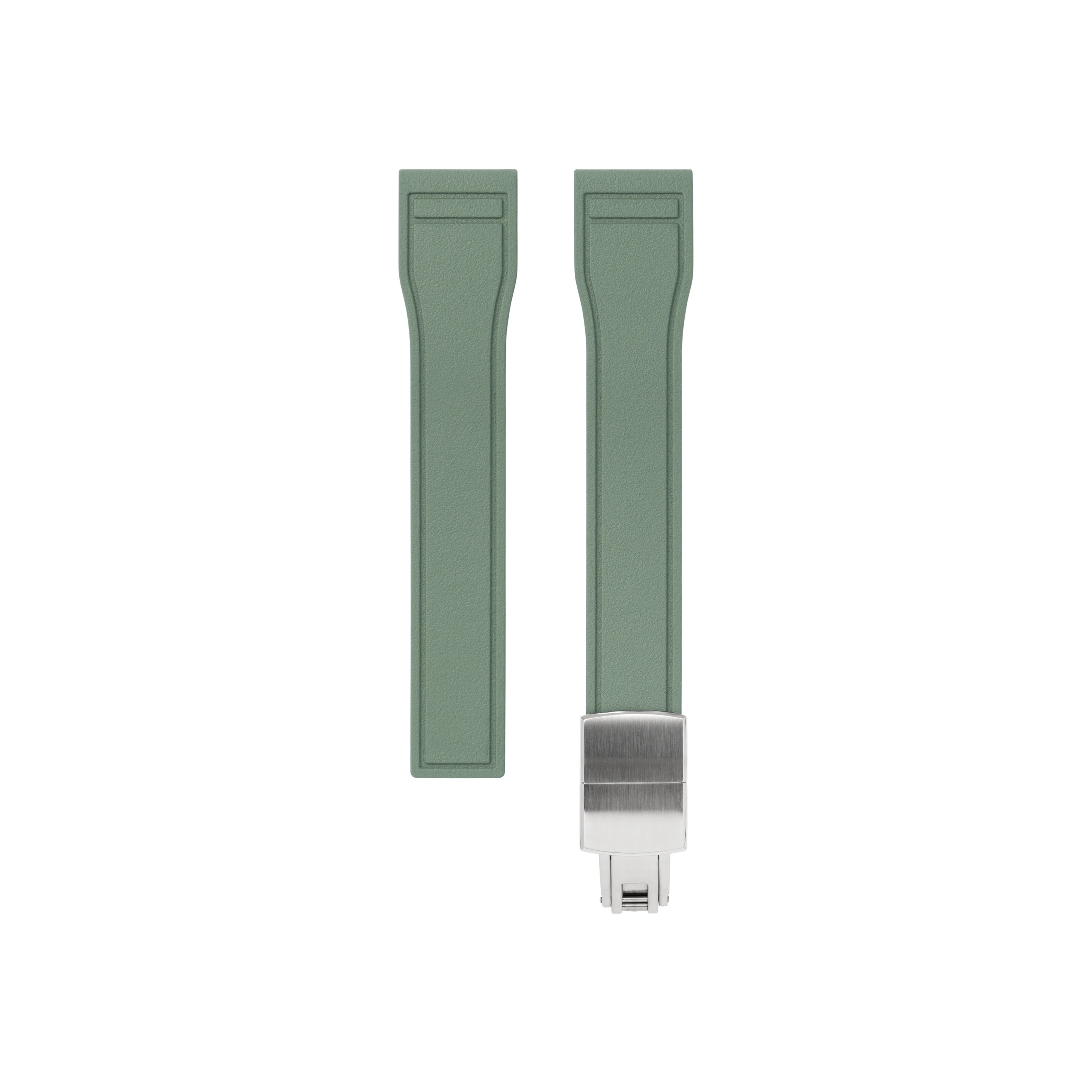 Olive Green Pilot CTS Rubber Strap