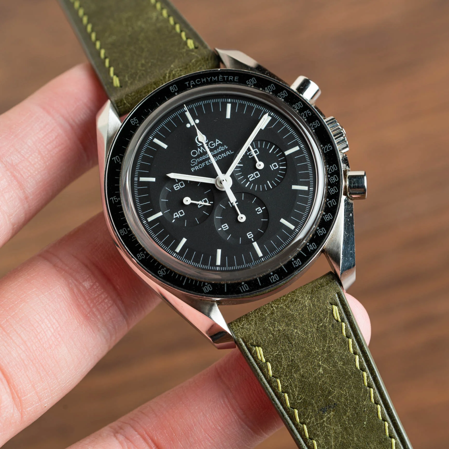 Overstock: Olive Green Pueblo Slim Strap - Image 4