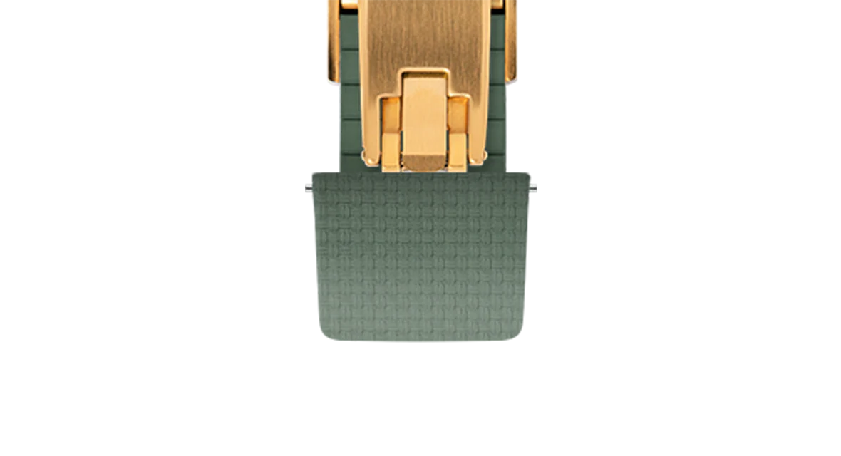 Olive Green Sailcloth CTS Rubber Strap for F.P. Journe Élégante - Image 12