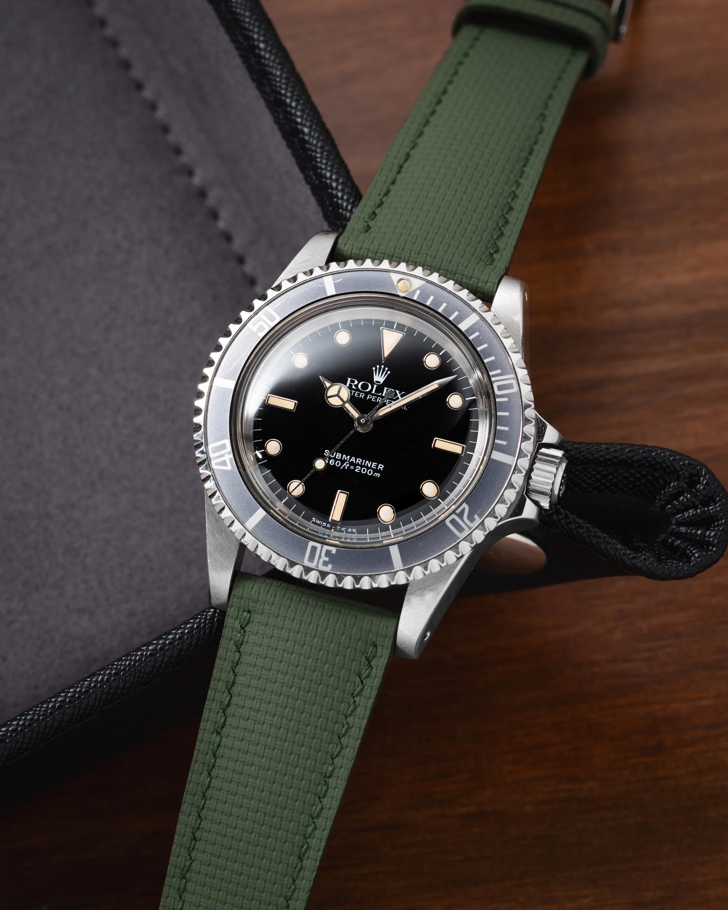 Olive Green Sailcloth Signature Strap - Image 6