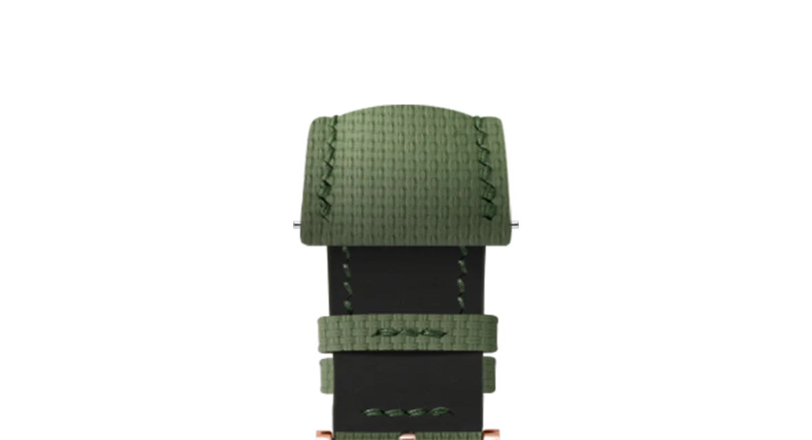 Olive Green Sailcloth Signature Strap - Image 9