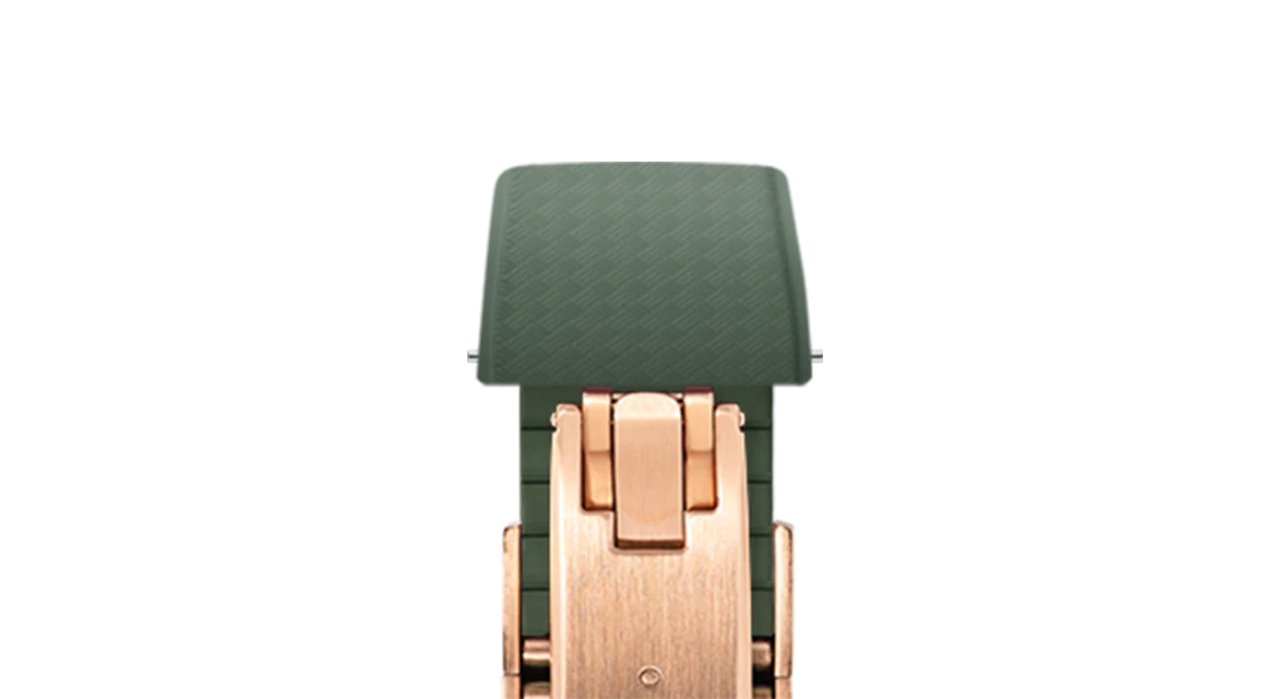 Olive Green Tropical CTS Rubber Strap - Image 11