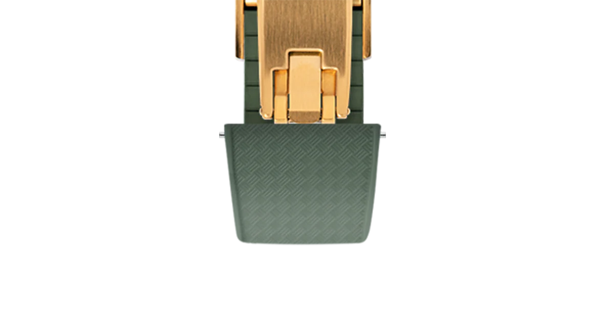 Olive Green Tropical CTS Rubber Strap - Image 14