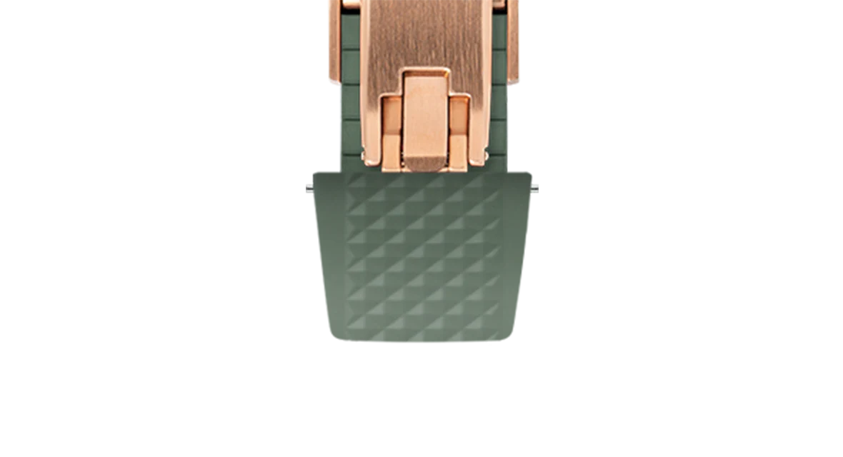 Olive Green Waffle CTS Rubber Strap - Image 10