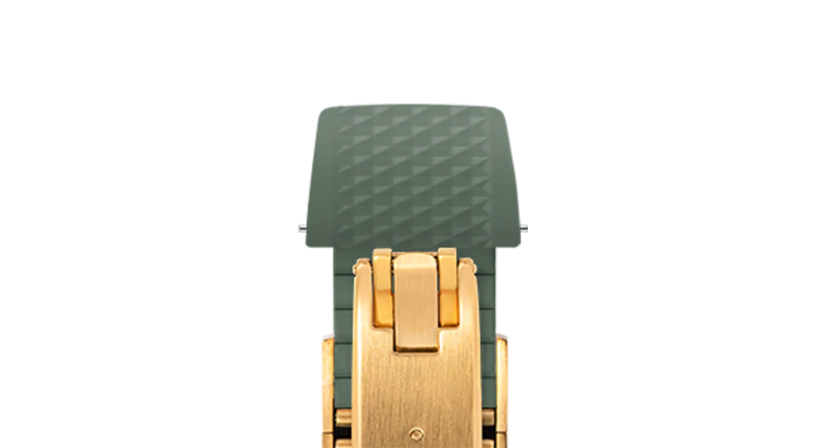 Olive Green Waffle CTS Rubber Strap - Image 11
