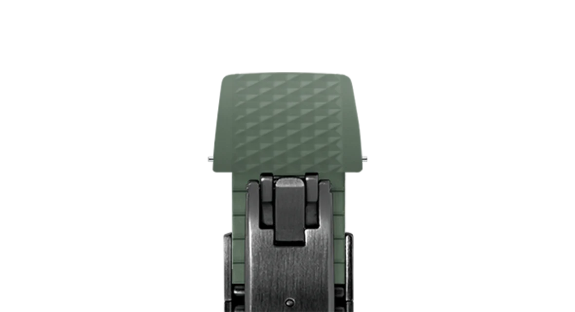 Olive Green Waffle CTS Rubber Strap - Image 13