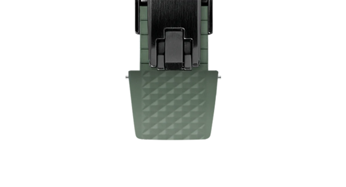 Olive Green Waffle CTS Rubber Strap - Image 14