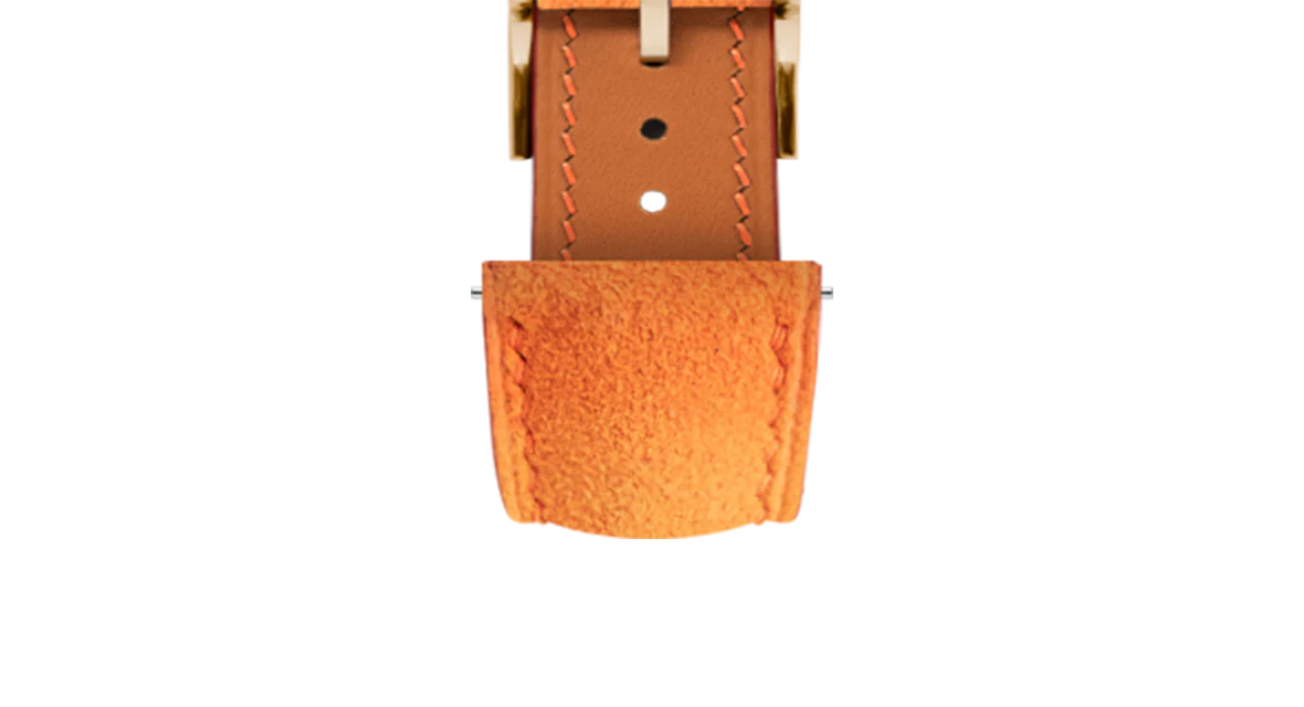 Overstock: Orange Alcantara Signature Strap - Image 8