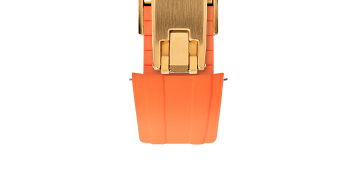 Overstock: Orange CTS Rubber Strap for Omega Speedmaster - Image 11