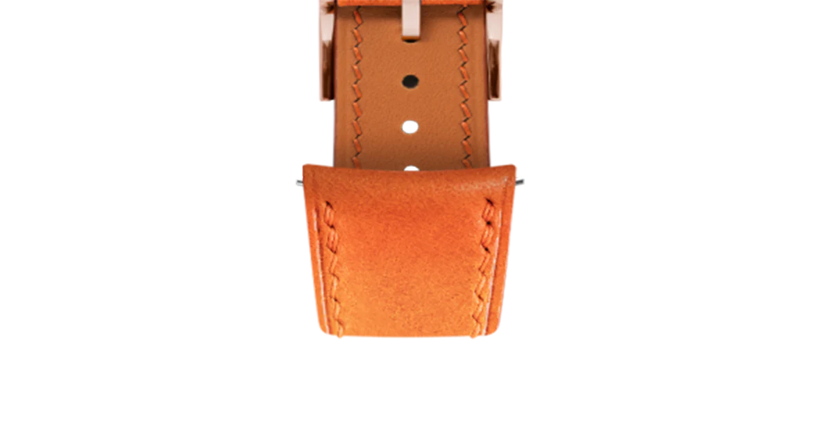 Overstock: Orange Buttero Slim (Curved) Strap - Image 6