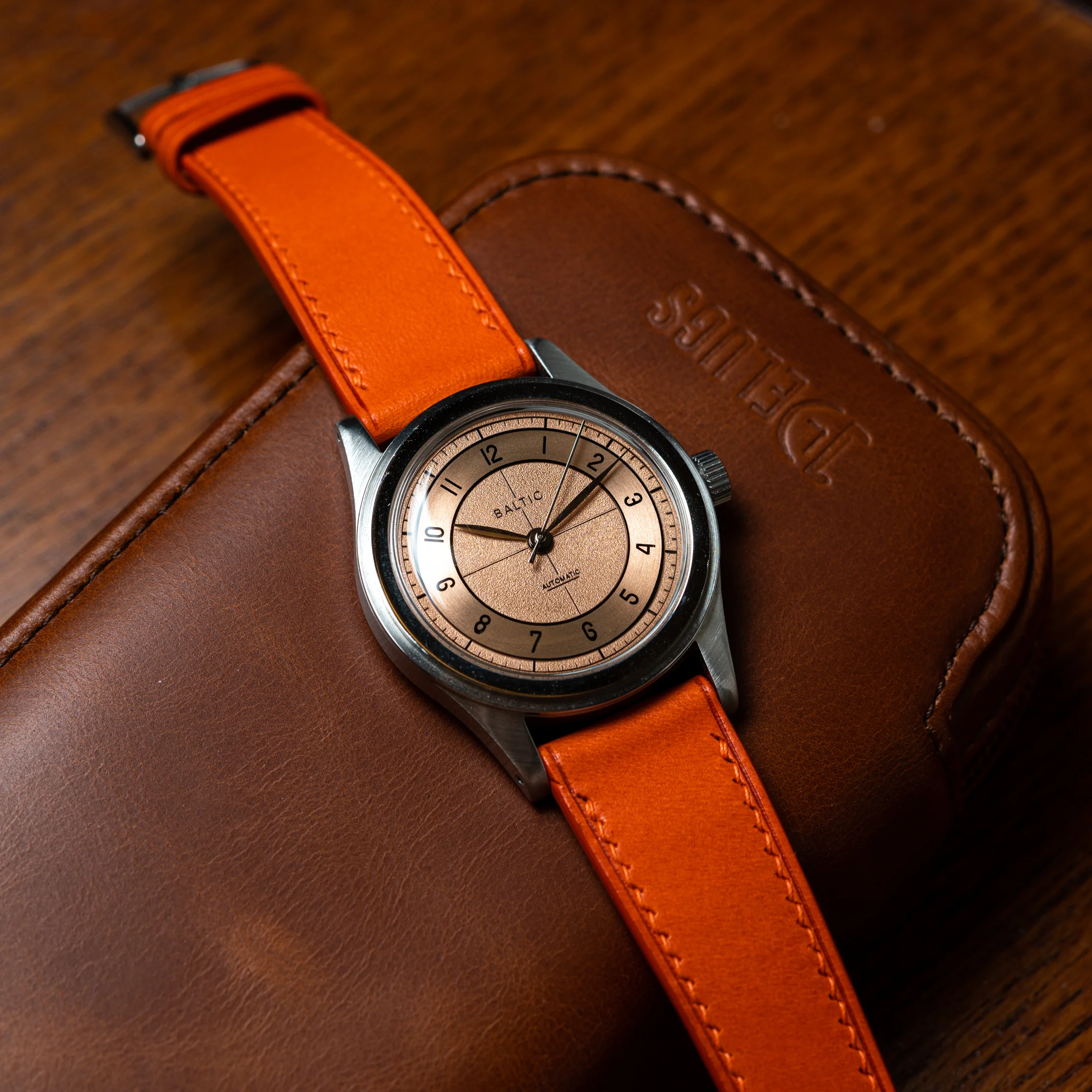 Overstock: Orange Buttero Slim Strap - Image 3