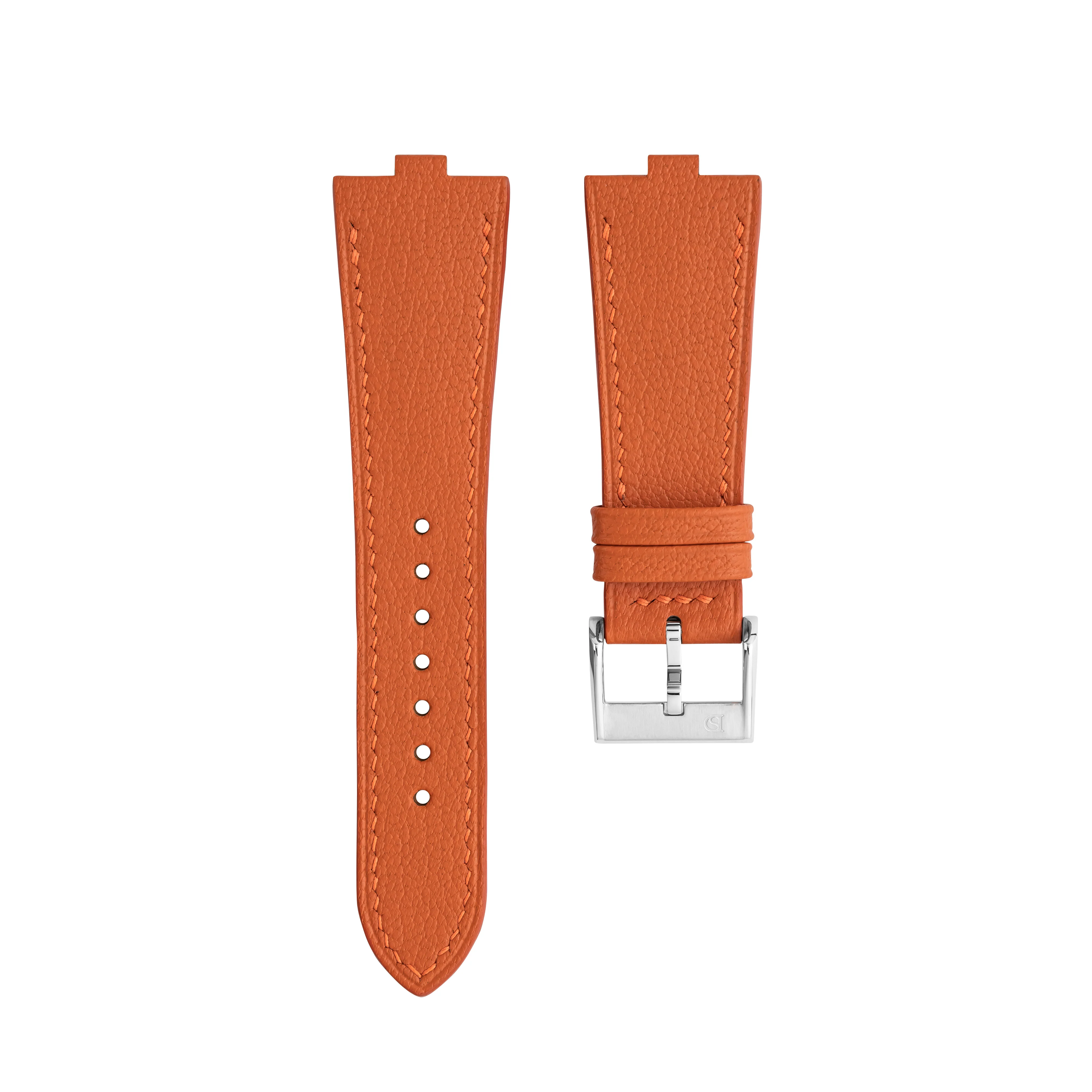 Orange Chevre Strap for Vacheron Constantin Overseas - Image 3