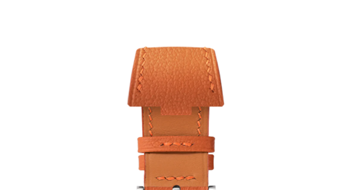 Orange Chevre Strap for Vacheron Constantin Overseas - Image 4