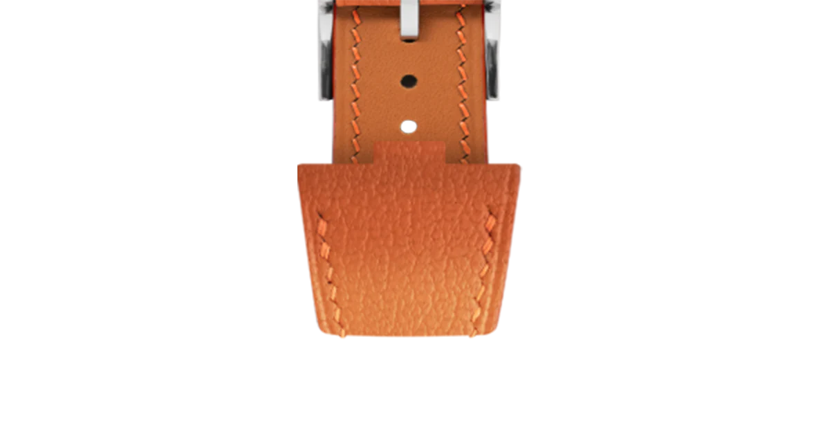 Orange Chevre Strap for Vacheron Constantin Overseas - Image 5