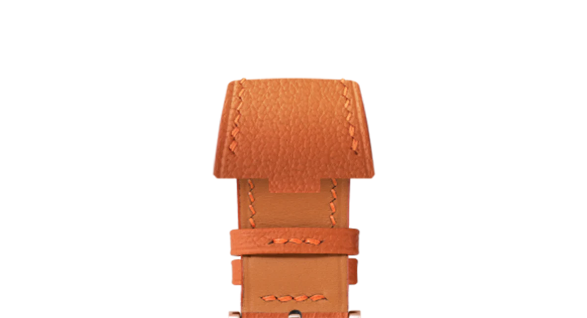 Orange Chevre Strap for Vacheron Constantin Overseas - Image 6