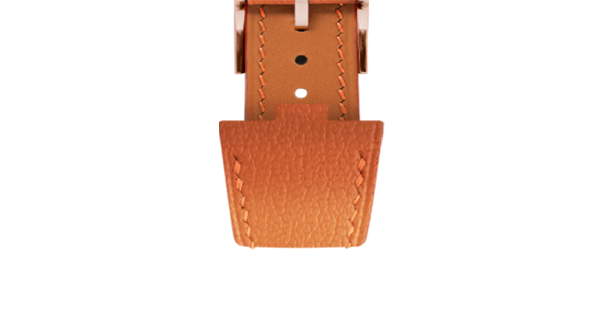 Orange Chevre Strap for Vacheron Constantin Overseas - Image 7