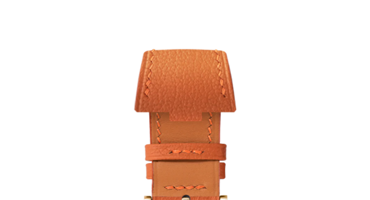 Orange Chevre Strap for Vacheron Constantin Overseas - Image 8