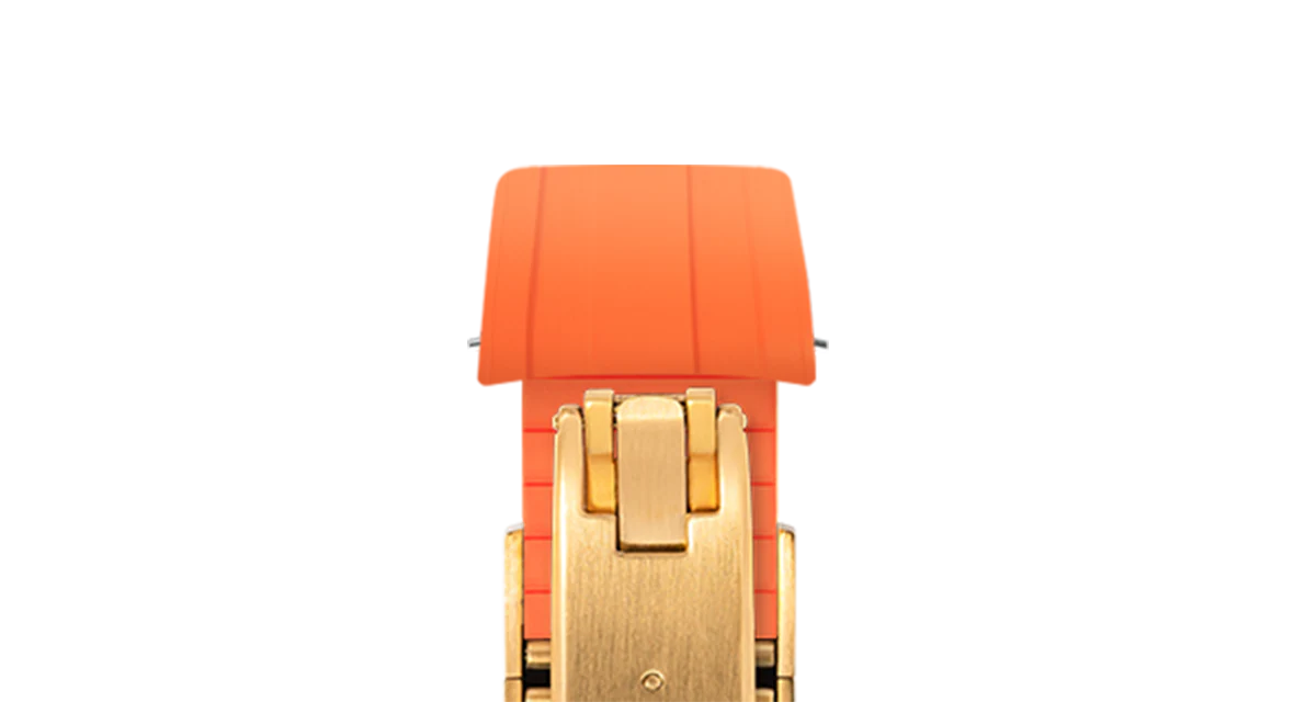 Orange CTS Rubber Strap for Tudor BB58 - Image 10