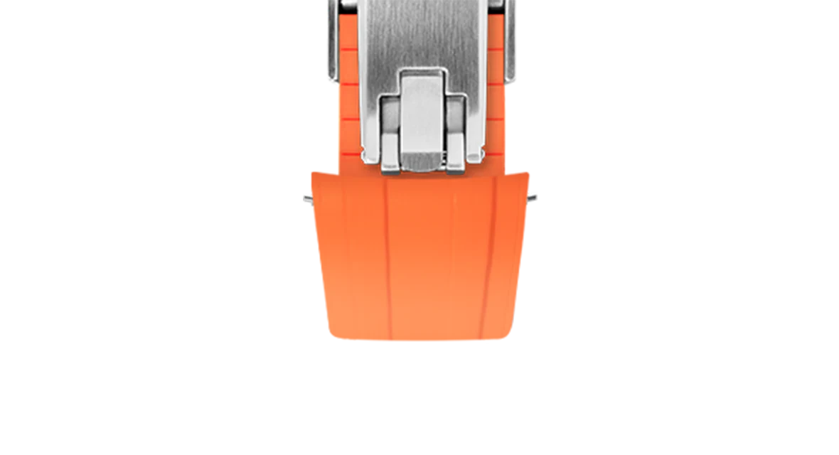 Orange CTS Rubber Strap for Tudor BB58 - Image 7