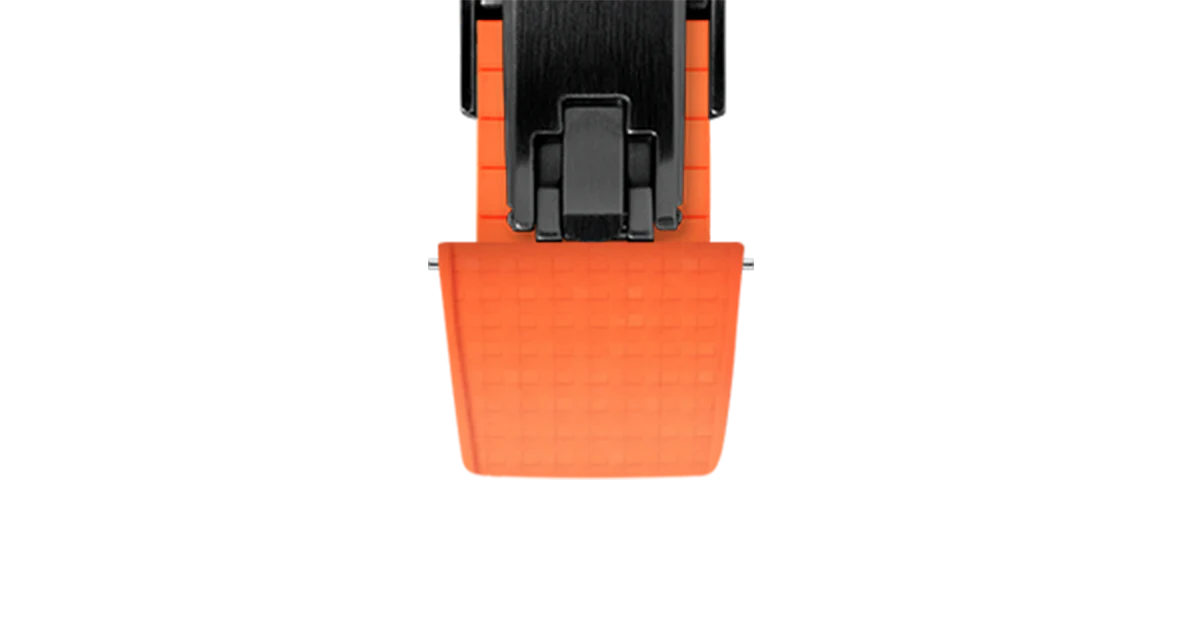 Orange Mosaic CTS Rubber Strap - Image 14
