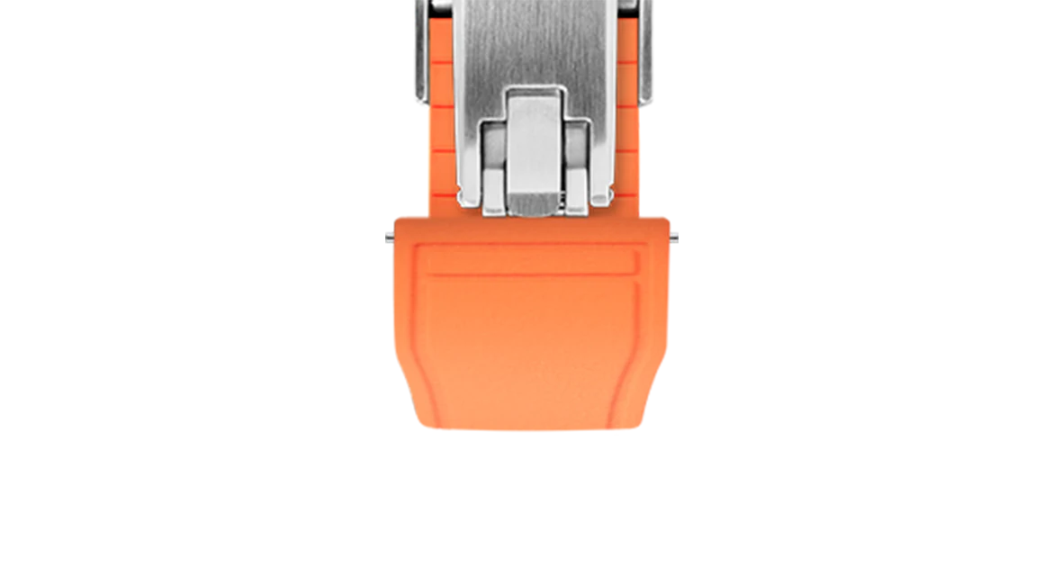 Orange Pilot CTS Rubber Strap - Image 11