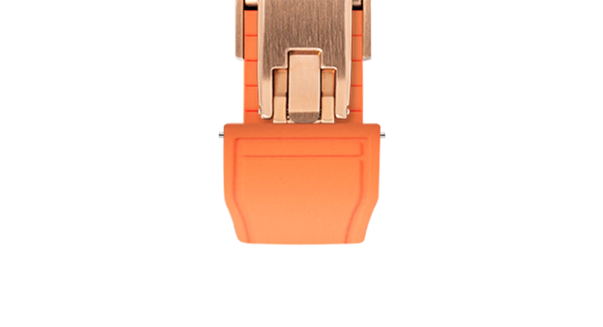 Orange Pilot CTS Rubber Strap - Image 13
