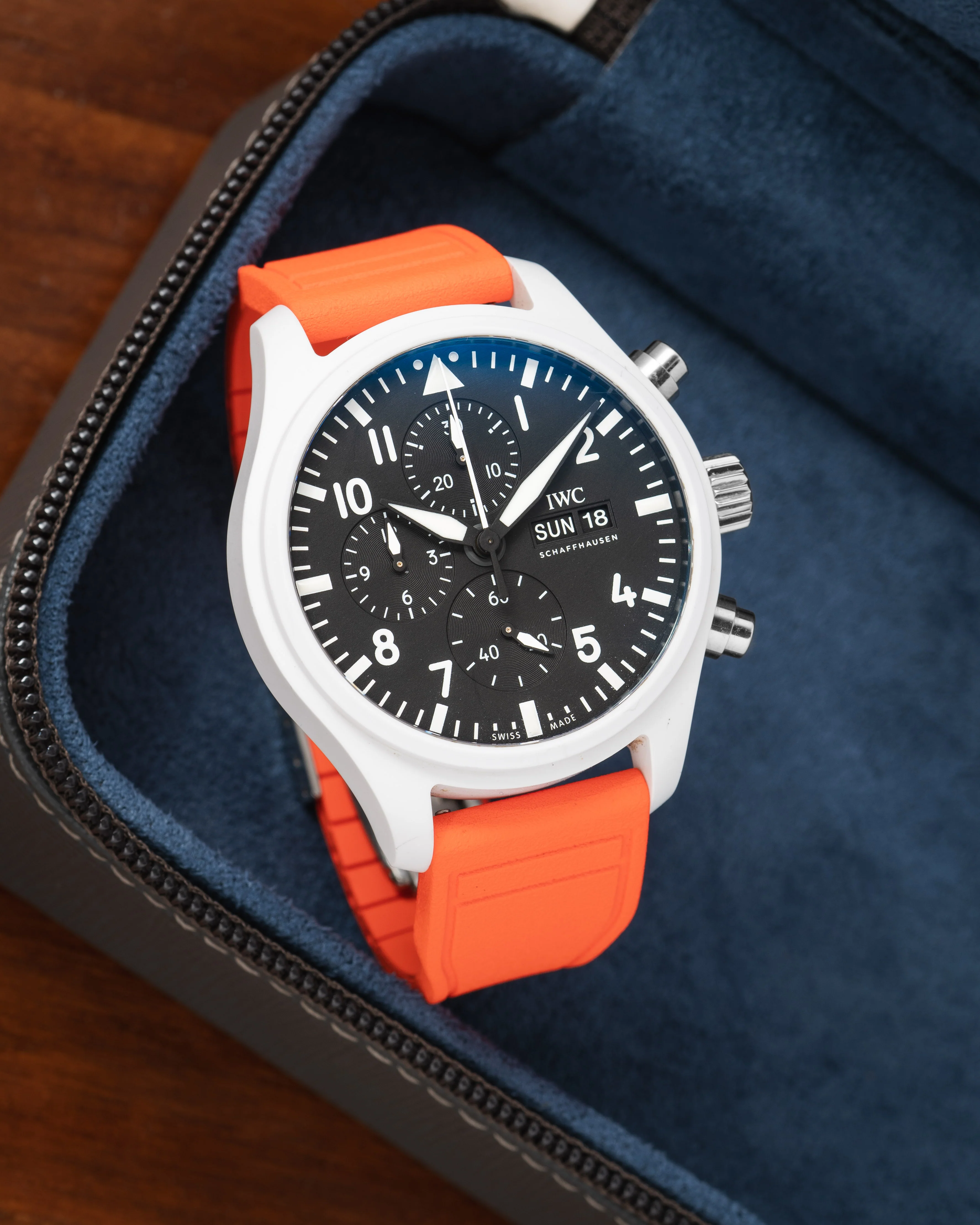 Orange Pilot CTS Rubber Strap - Image 4