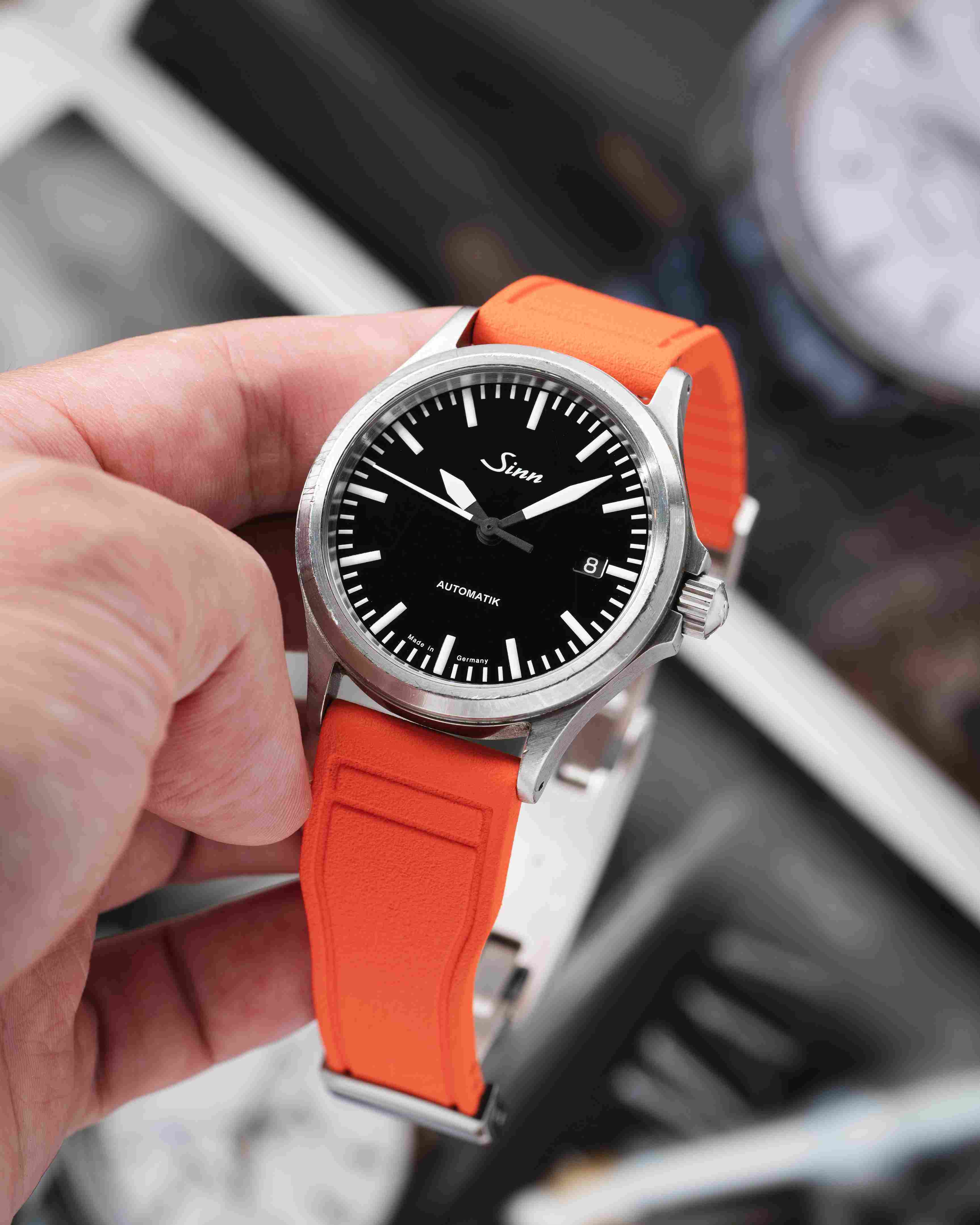 Orange Pilot CTS Rubber Strap - Image 9