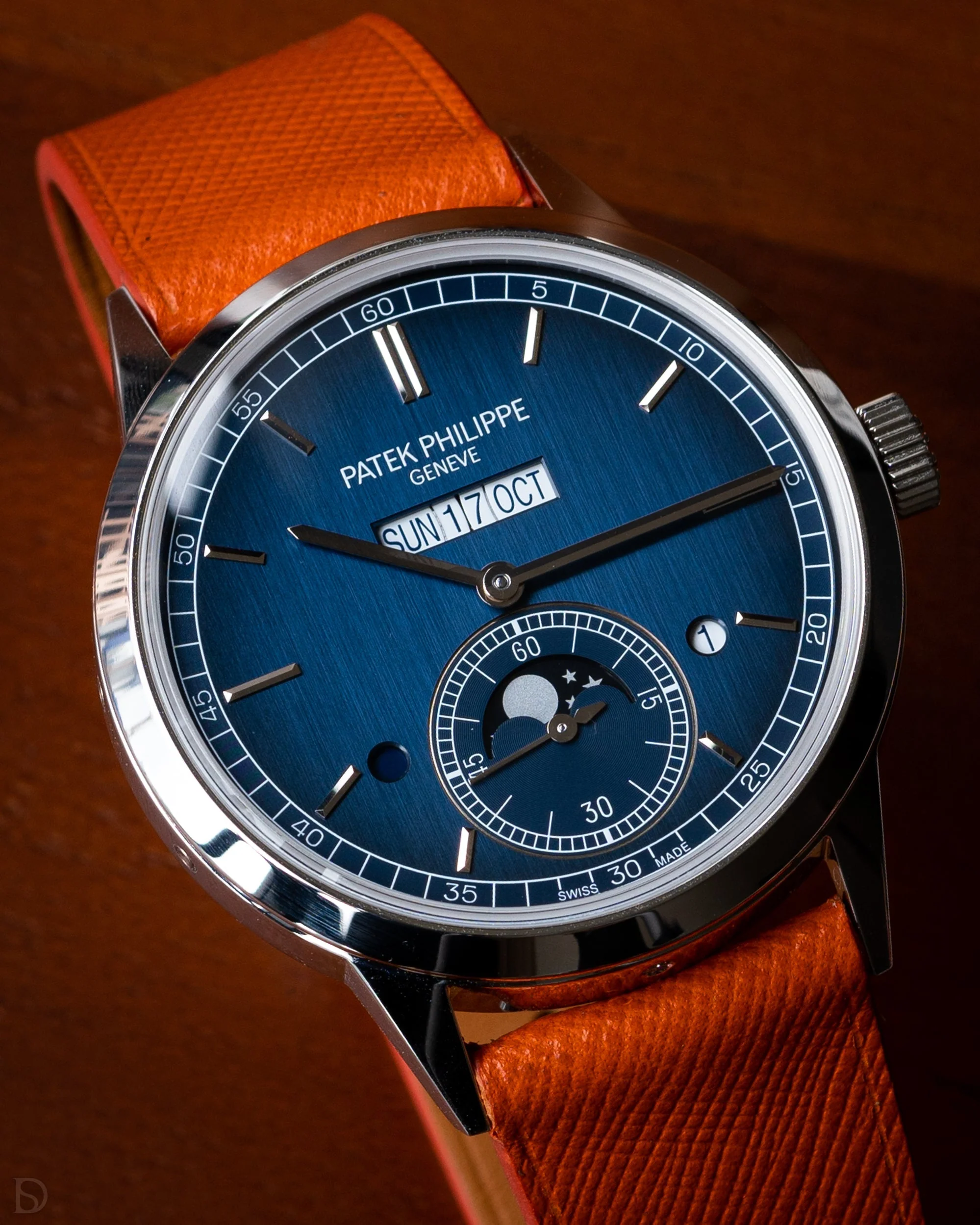 Orange Saffiano Stitchless Strap - Image 3