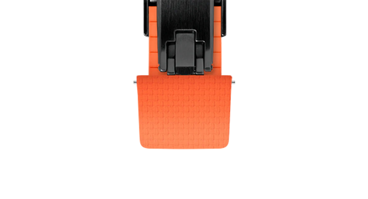 Orange Sailcloth CTS Rubber Strap for F.P. Journe Élégante - Image 14