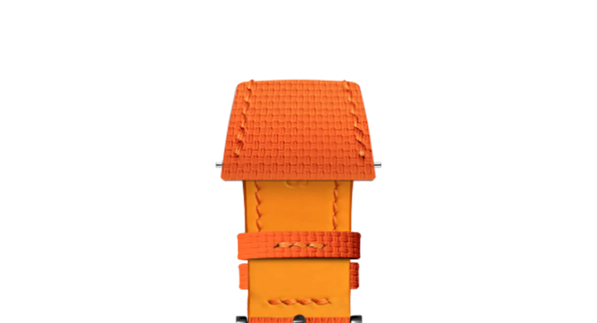 Orange Sailcloth Slim Strap for De Bethune - Image 13