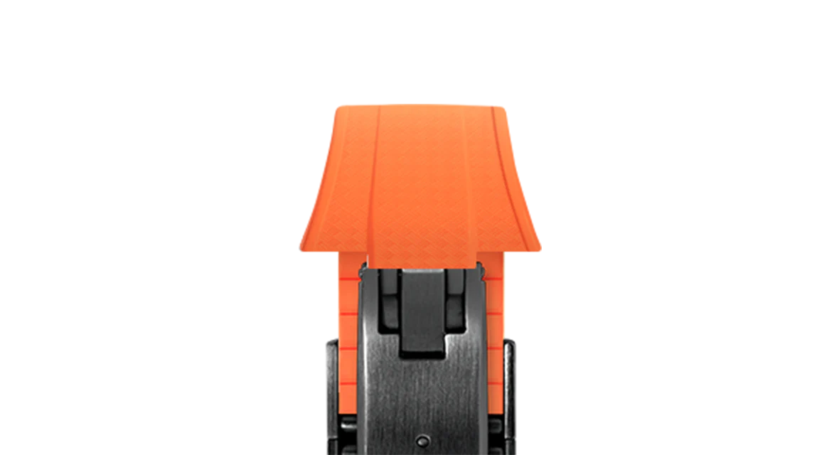 Orange CTS Rubber Strap for Tissot PRX - Image 13