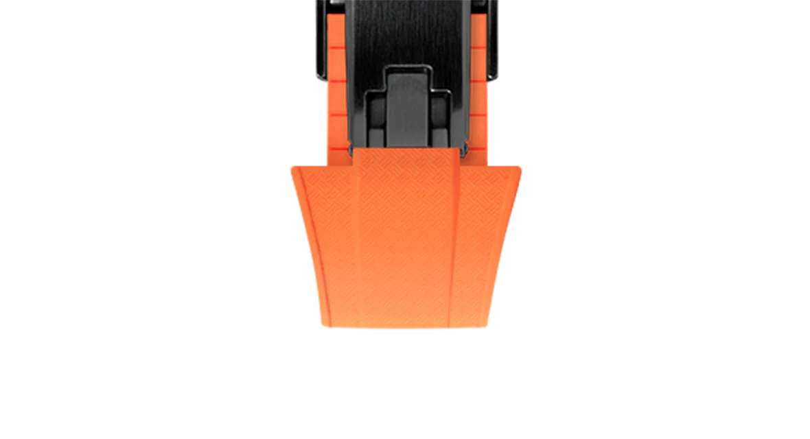 Orange CTS Rubber Strap for Tissot PRX - Image 14