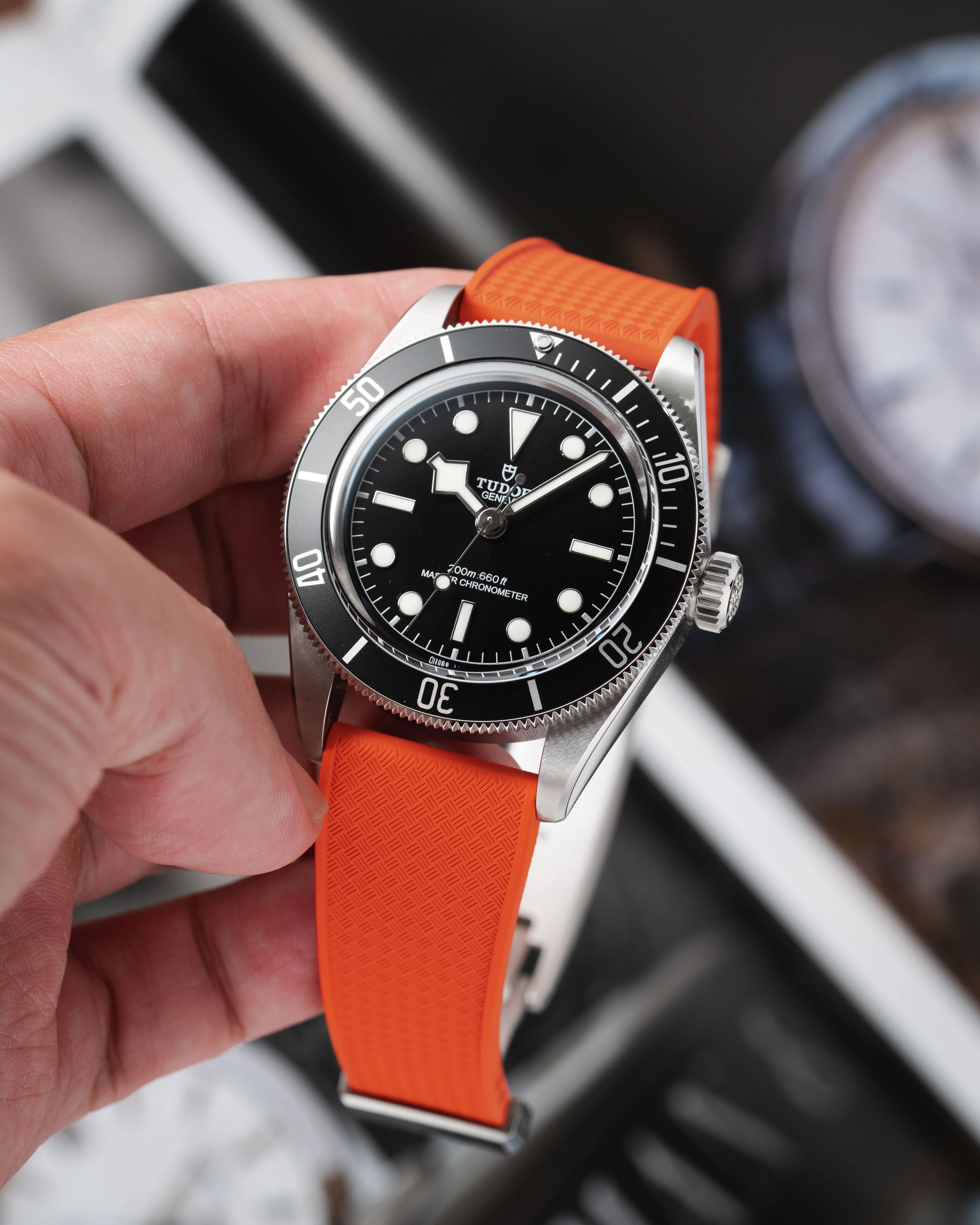 Orange Tropical CTS Rubber Strap - Image 7