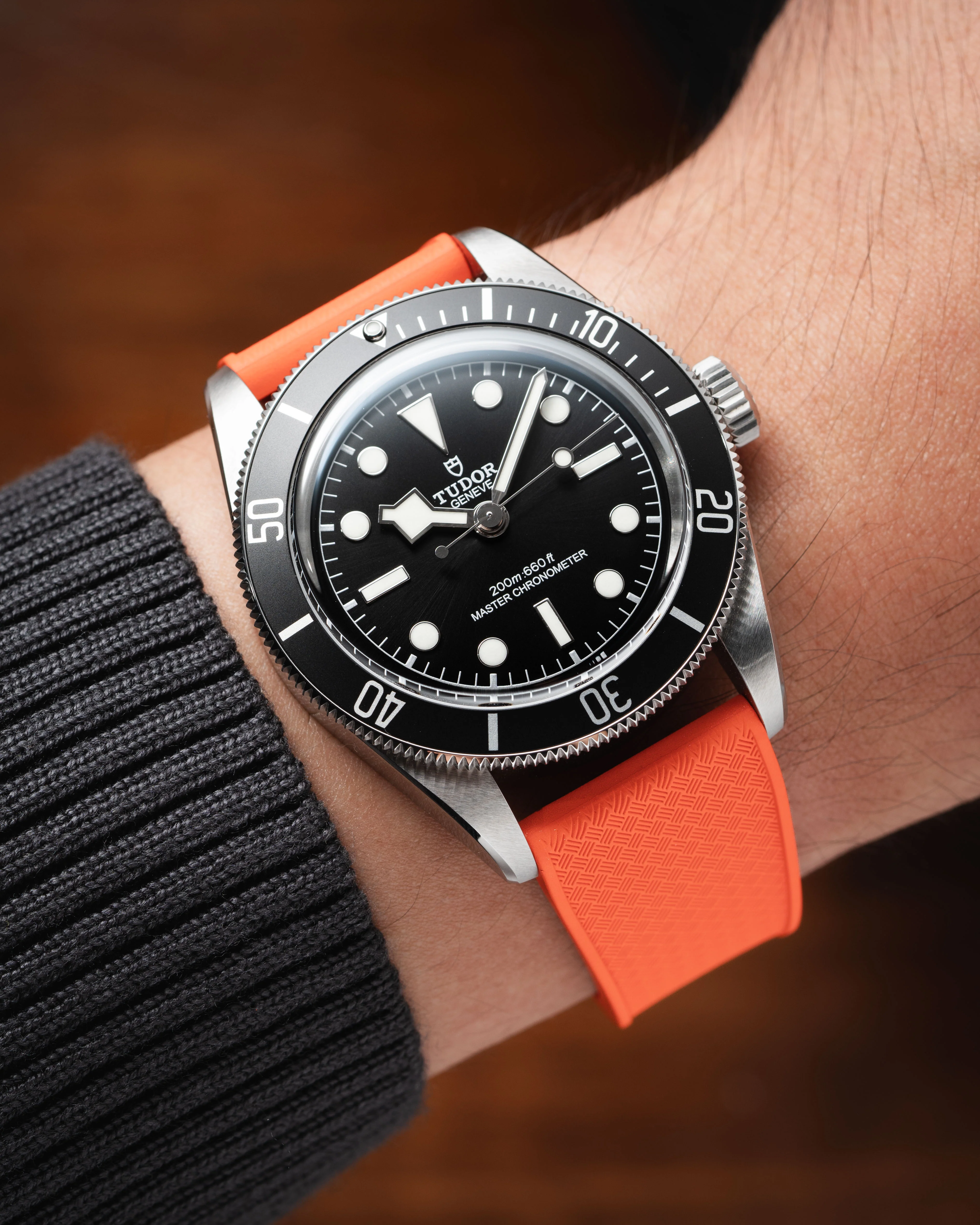 Orange Tropical CTS Rubber Strap - Image 8