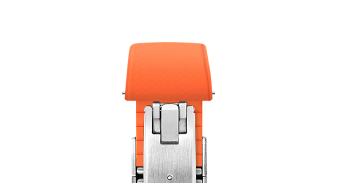 Orange Tropical CTS Rubber Strap - Image 9