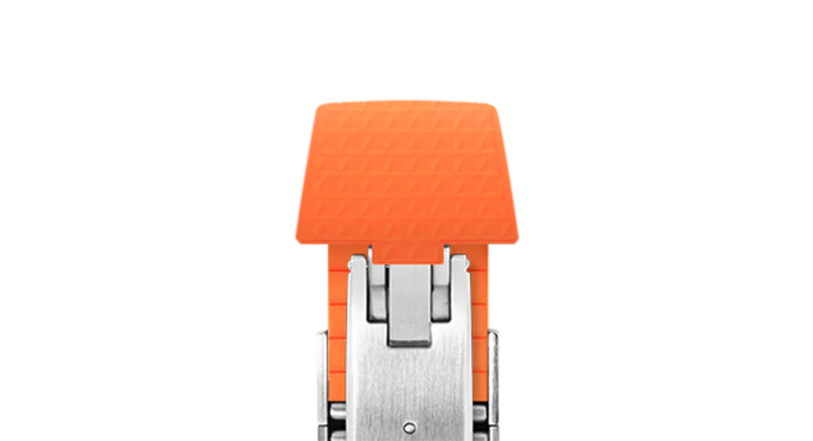 Orange CTS Rubber Strap for Vacheron Constantin Overseas - Image 10